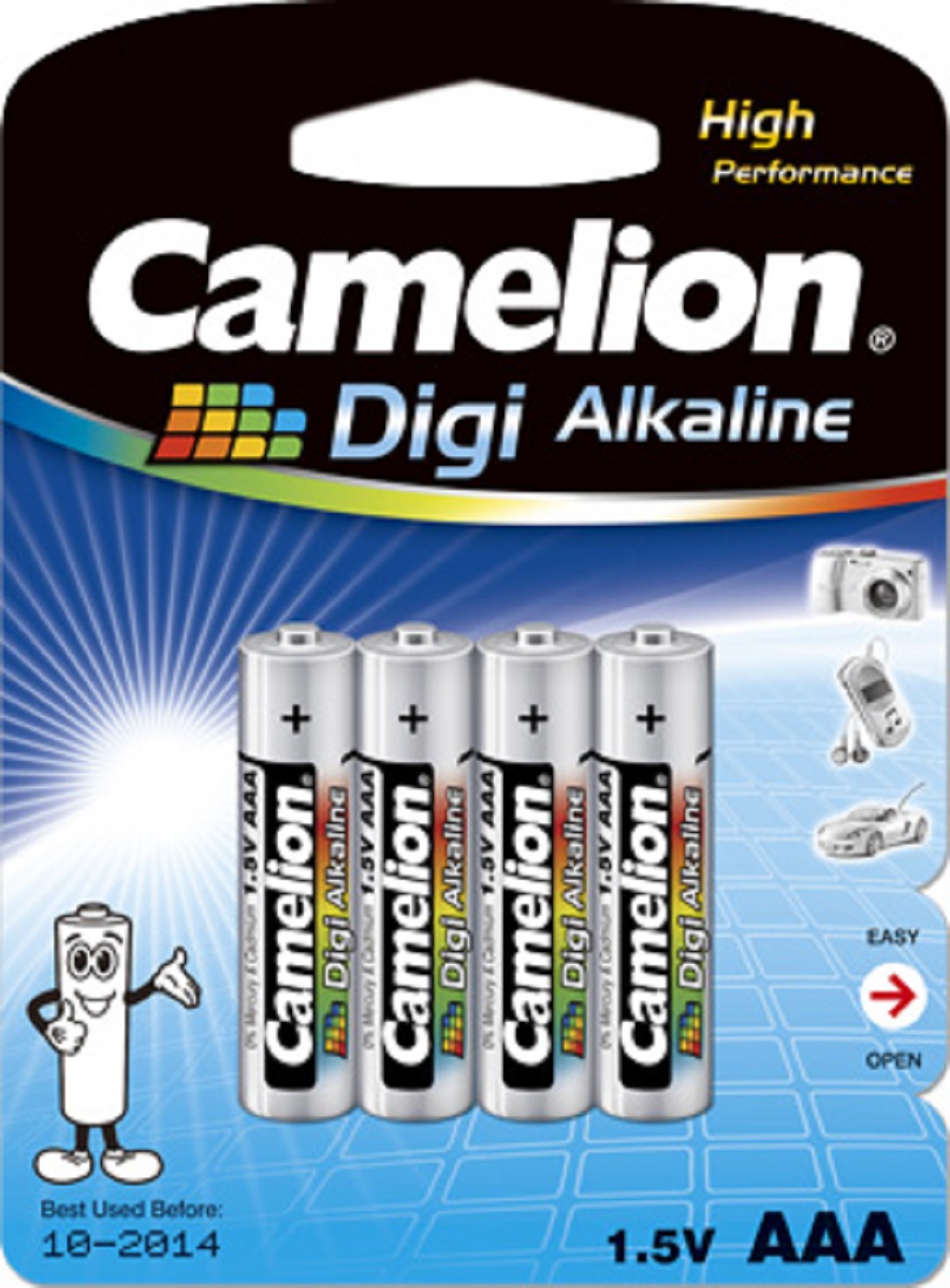 Digi Alkaline Batterien Camelion LR03 Micro AAA