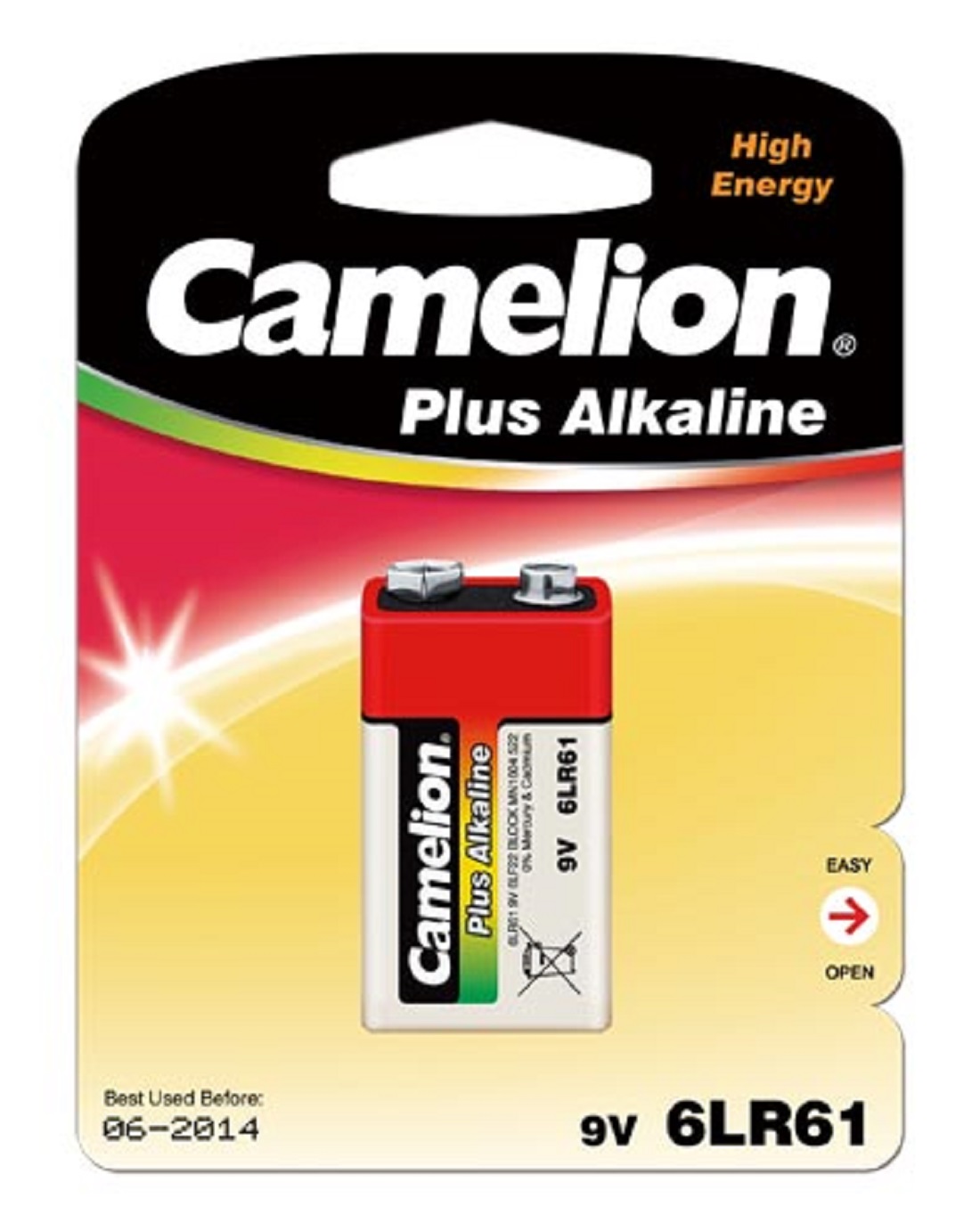 Plus Alkaline Batterie Camelion 6LR61