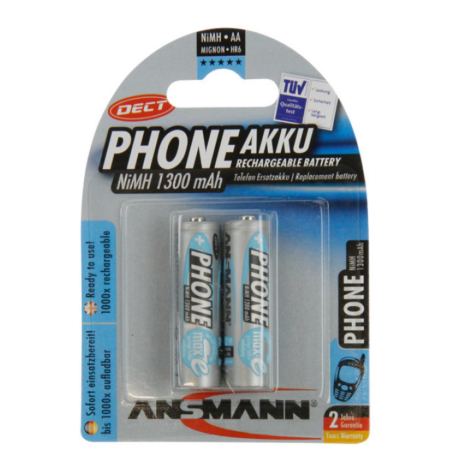 Mignonakku Ansmann maxE DECT Blue BL2