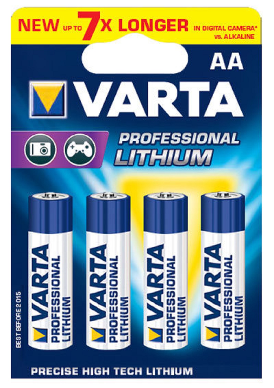 Original Lithium Batterien VARTA Professional 6106 AA