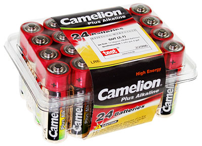 24-er Box Alkaline Batterien Camelion LR6 Mignon AA