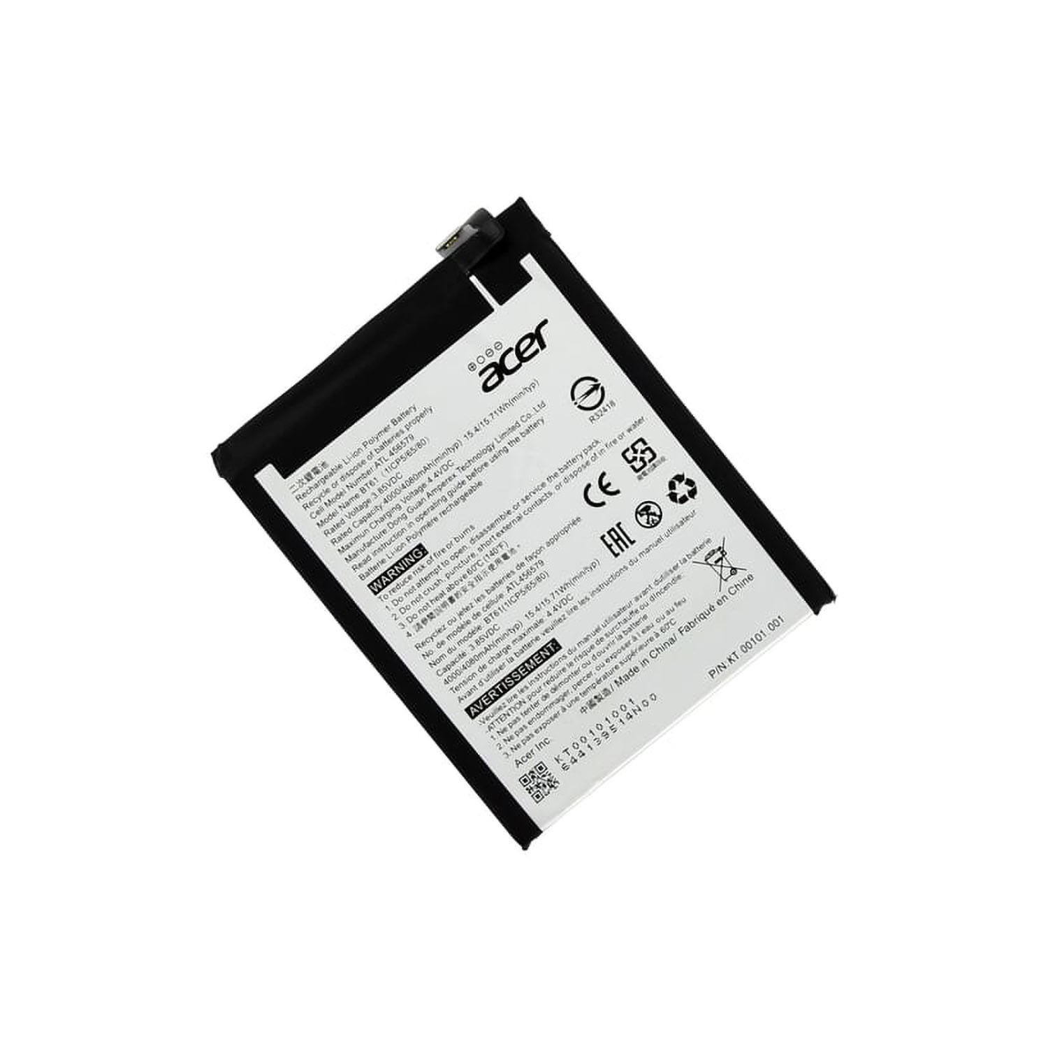 Original Akku für Acer KT.00101.001