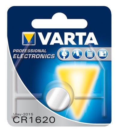 Knopfzelle VARTA CR 1620