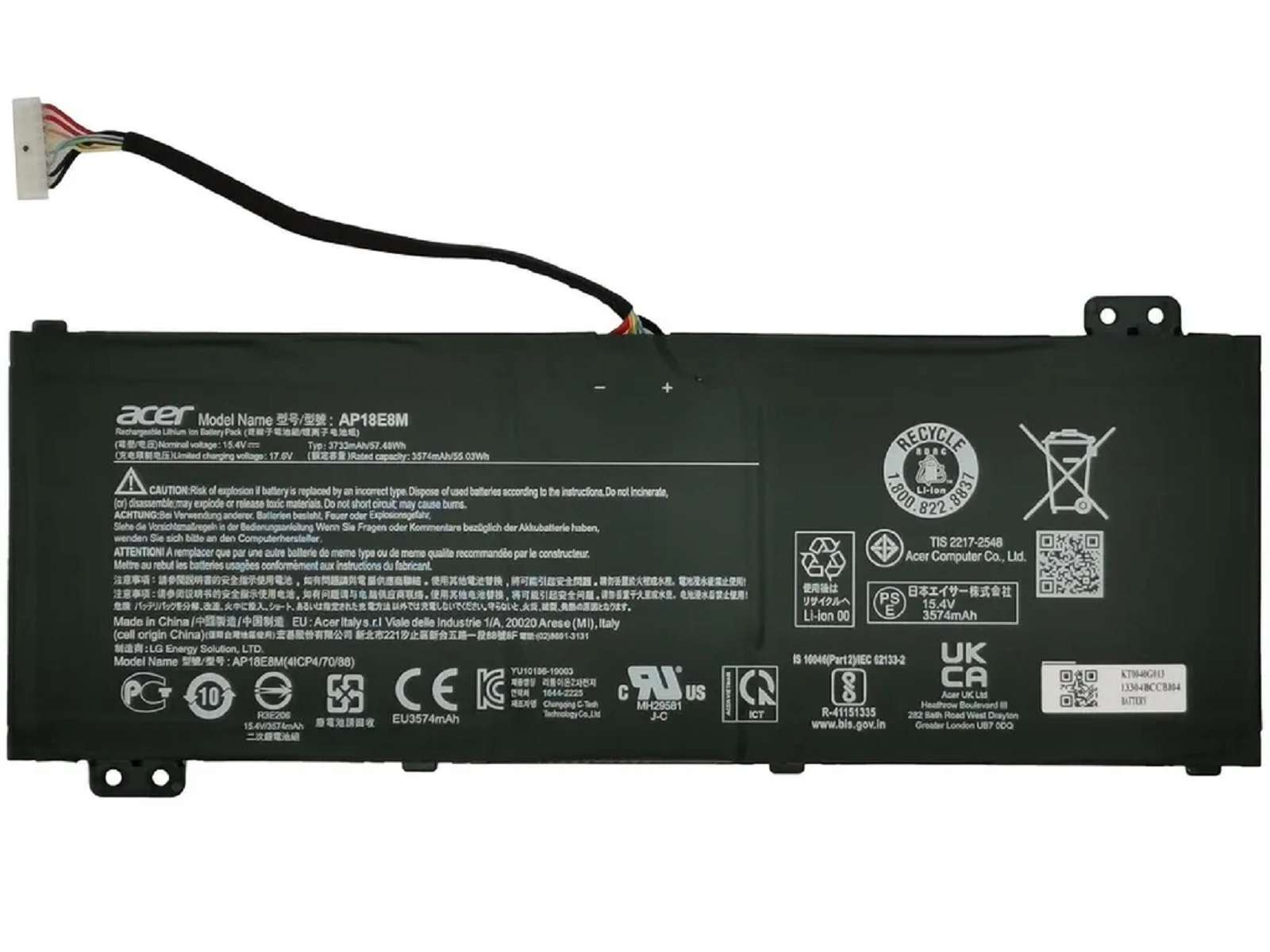 Original Akku für Acer Predator Helios 300 PH317-54-7823