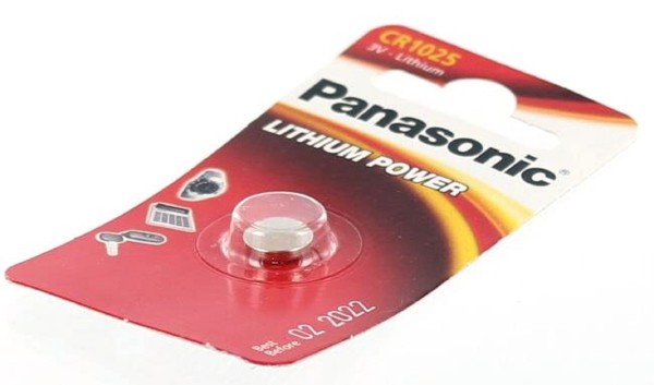 Knopfzelle Panasonic CR 1025