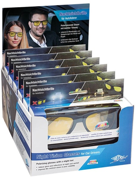 Nachtsichtbrillen für Autofahrer, inkl. Brillenhülle