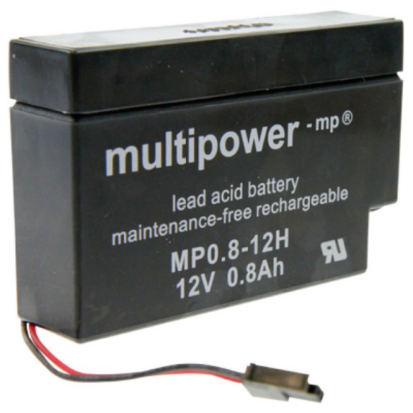 Original Bleiakku für Multipower MP0.8-12H