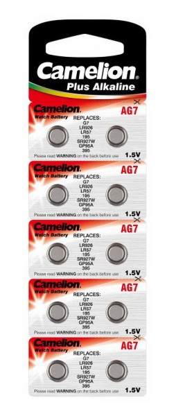 Alkaline Knopfzelle Camelion AG7/LR57/LR926/395