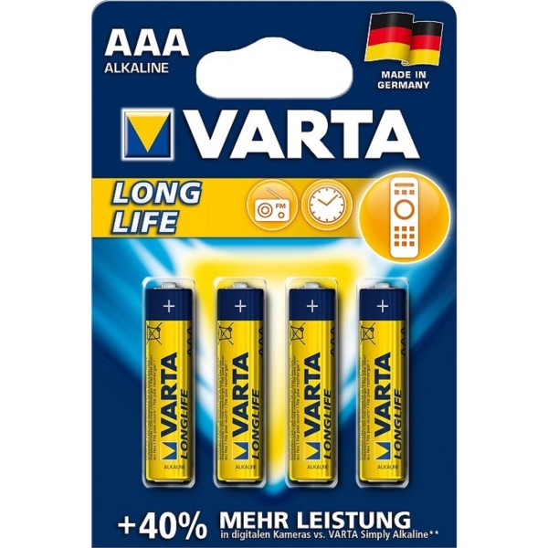 Original Microbatterien VARTA Longlife 4103 Micro AAA